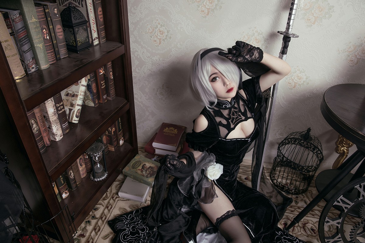 [Cosplay]穿旗袍的2B小姐姐